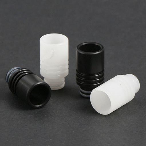 2015 New 510 Drip Tips new cheap wholesale White and Black Delrin Drip Tip Wide Drip Tip for Electronic Cigarette RDA 510 Atomizer