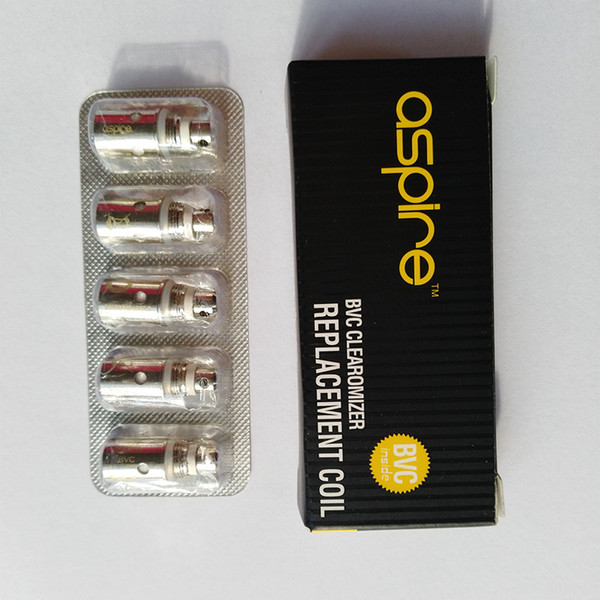 Aspire BVC Coil 1.8 1.6 2.1 Aspire BVC Coils Heads For K1 CE5 ET BVC Tanks Ecigarette Vape Coils