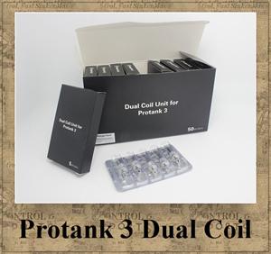 Protank 3 KangerTech Atomizer coil portank Clearomizer Dual coil electronic cigarette e-Cig 2.0 ohm wick hot sale