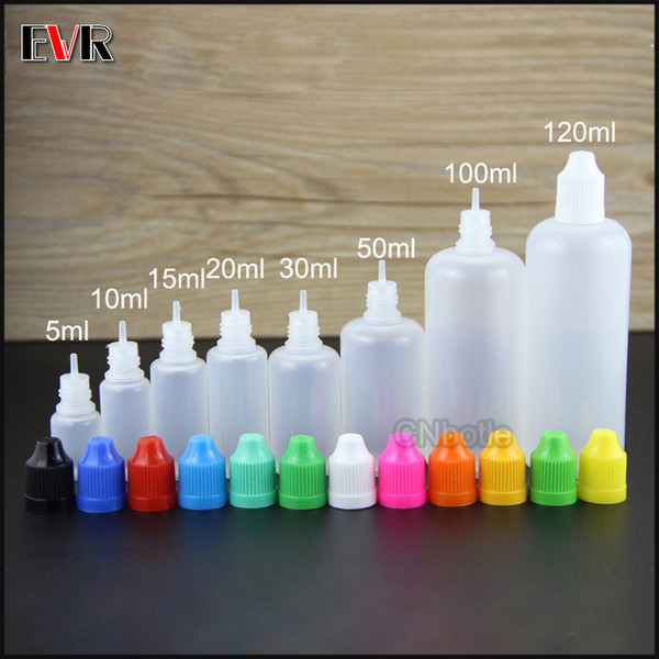 Cheap price E Cig E-juice E-liquid Empty Plastic Dropper Bottles 5ml 10ml 15ml 20ml 30ml 50ml 100ml 120ml With Childproof Cap