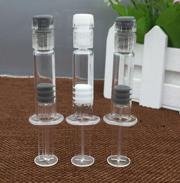 Luer Lock / Tip plastic Syringes 1ml Vape Oil Syringe Concentrate Oil Syringes injector cosmetic/e-cig e liquids /cartridge refilling