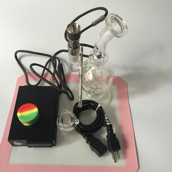 High Quality Wax Vapor Portable dab Rig Dab Vaporizer enail bong kit Temperature Controller For Wax Concentrate Oil