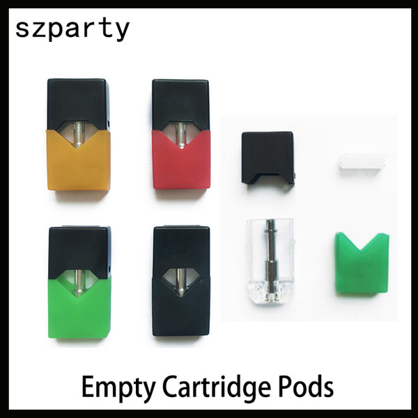 Hot sell Wholesale Empty Cartridge Ceramic Coil COCO Pods Compatible with JUUL battery from factory directly with high quality 0266226