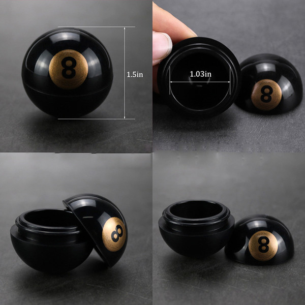 Non-stick Silicone Jars Dab Wax Vaporizer Oil Containers 6ML Food GradeJars Dab Tool Storage For Vapor Ecig Black Color Jar Oil Holder