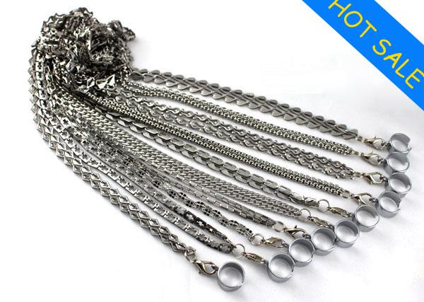 New EGO Metal Lanyards E Cig Necklace with Metal Sling 10 Styles Chains Hang Rope Sling with Steel Ring for EGO Necklace