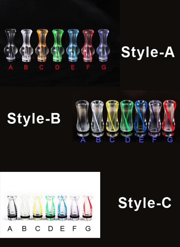 Ribbon Drip Tips Rich Colors 510 Plastic Drip Tip King Kong Gourd EGO Atomizer Mouthpieces for CE4 CE5 DCT EE2 CE6 Ecig tanks E Cigarette