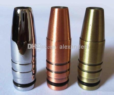 Electronic Cigarette Copper Bullet Style Drip Tip for E Cig 510 Clearomizers EGO T EGO C Ego Metal Mouthpiece
