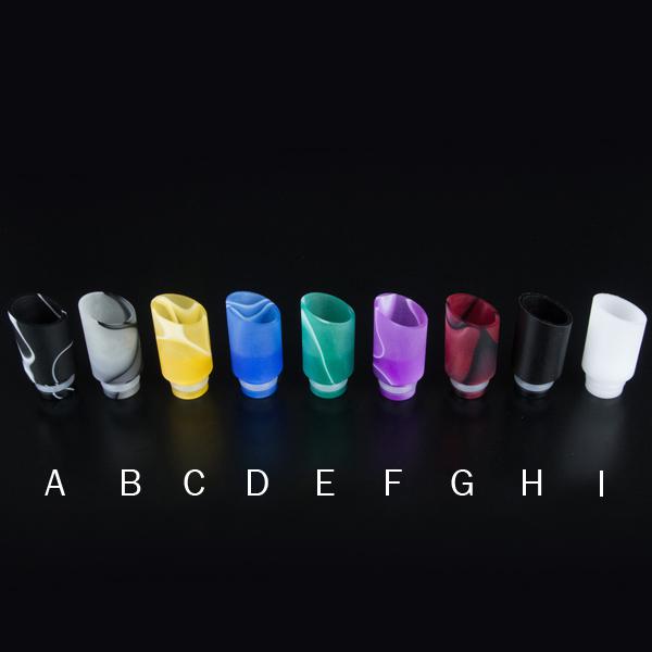 E cigarette Muffler Wide Bore Drip Tips With Acrylic Huge Hole Fit EGO Atomizers Mechanical Mods Tank Varible Colors Clearomizer Mouthpiece