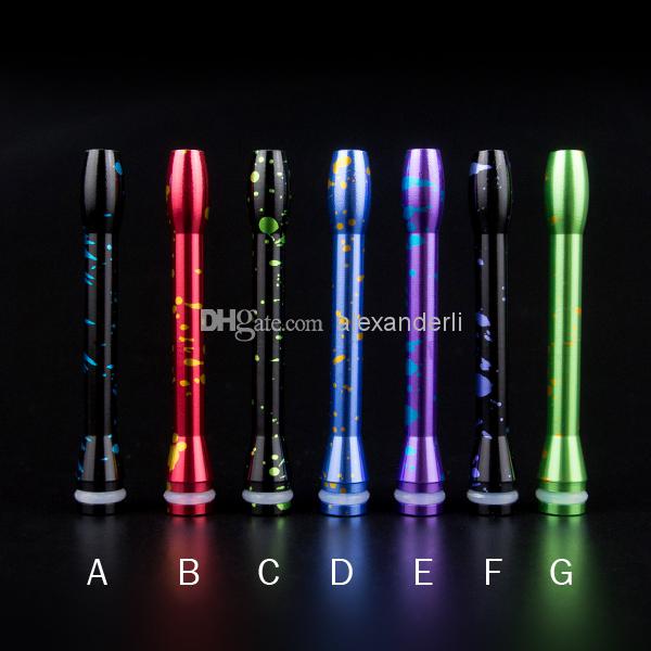 Electronic Cigarette 65mm Length 510 Splash Drip Tips Fit EGO CE4 CE5 CE6 Atomizers Vivi Nova Clearomizers Electronic Cigars Accessories