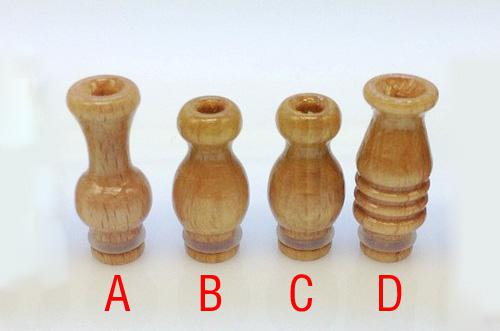 Hot Wood Drip Tip Pure Natural Mouthpiece 510 type Fit Ego Atomizers for EGO T EGO VV EGO Twist Electronic Cigarette