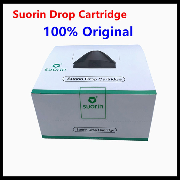 100% Original Suorin Drop pods Cartridge 2ml Capacity for Suorin Drop Starter Kit E-cig Spare Parts Accessories