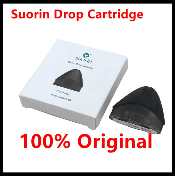 Authentic Suorin Drop Cartridge Pods 2ml Unique Coil Head Perfect for Suorin Drop Starter Kit l DHL Free