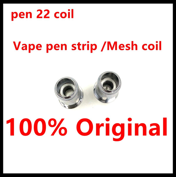 100% Authentic Pen 22 New Vape Core Mesh and Strip Atomizer Heads for Pen 22 and Plus 100% Original