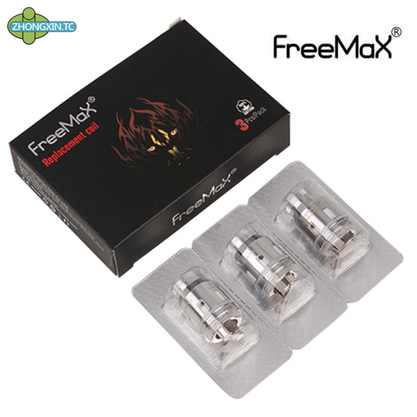 Wholesale DHL- 100% original Authentic Freemax Fireluke Mesh Pro Coil Replacement Single Dual Triple Mesh Coils Head Core For Mesh Pro Tank