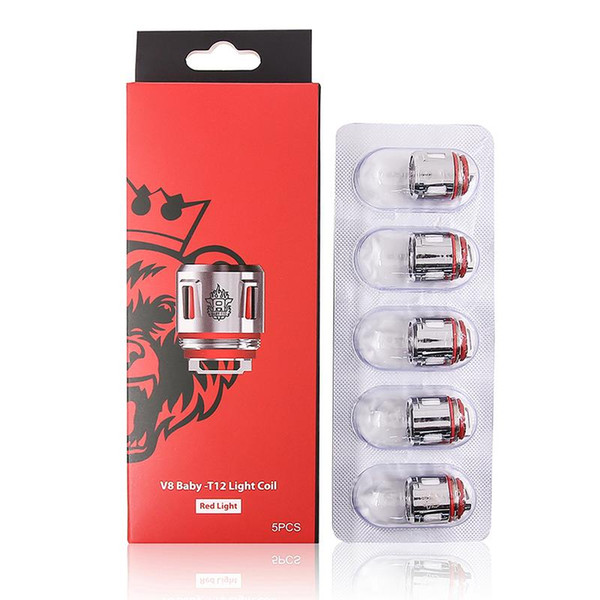 TFV8 TFV12 Baby Prince Coils V8 Baby-Q4 Mesh Strip T12 Light 0.15ohm Replacement Coils Heads Compatible with TFV8 Baby Beast Coils 0266208