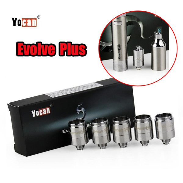 Yocan Evolve Plus XL Coil 5pcs for Replacement Evolve Plus XL Quartz Quad Coils Wholesale for Starter Kit with 4quartz rod coils