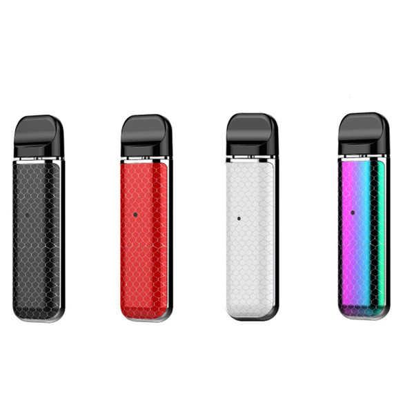 Novo Kit with 450mAh Build-in Battery w/ 2ml Cartridge Tank come with two Refillable Pods Salt Nic Portable Pod Mod Multi Colors