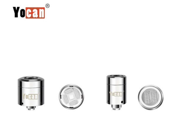 Yocan Loaded Quad Coil Yocan Loaded Quartz Dual Coil Easy and Simple for Yocan Loaded Wax Pen Replacement