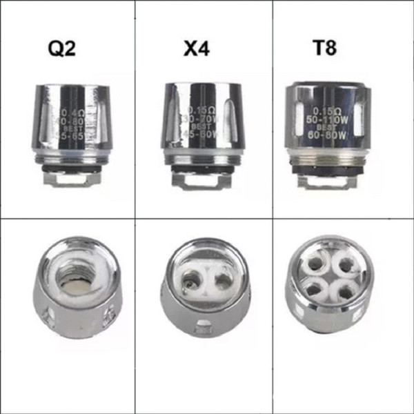 TFV8 BABY Beast Tank Coil Head AB Codes V8 Baby-T8 T6 X4 M2 Q2 Core Replacement Atomizer Coils