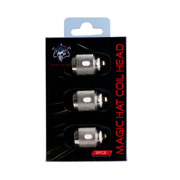 Authentic Demon Killer Magic Hat Coil Head Mesh 0.15ohm Dual Wire 0.5ohm Replacement Coils For RTA Vape Tank