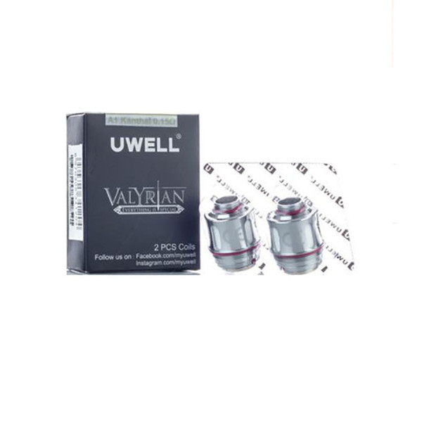 Uwell VALYRIAN Atomizer Coil 0.15ohm 95W-120W Dual Legged Quad Coils Head For 5 8ml VALYRIAN Tank