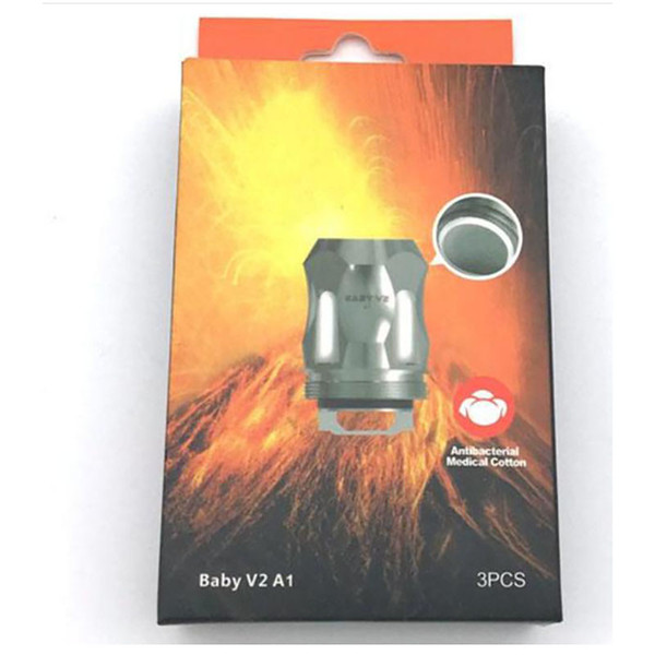 V8 Baby Version 2 Tank Baby V2 A1 Single Coils 0.17ohm Best 110W-130W 3pcs a pack High Quality