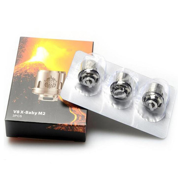 Top Quality TFV8 BABY Replacement Coils Head for Baby Beast Tank TFV8 X Baby Coil Q2 0.4ohm M2 0.25ohm Replacement Coils