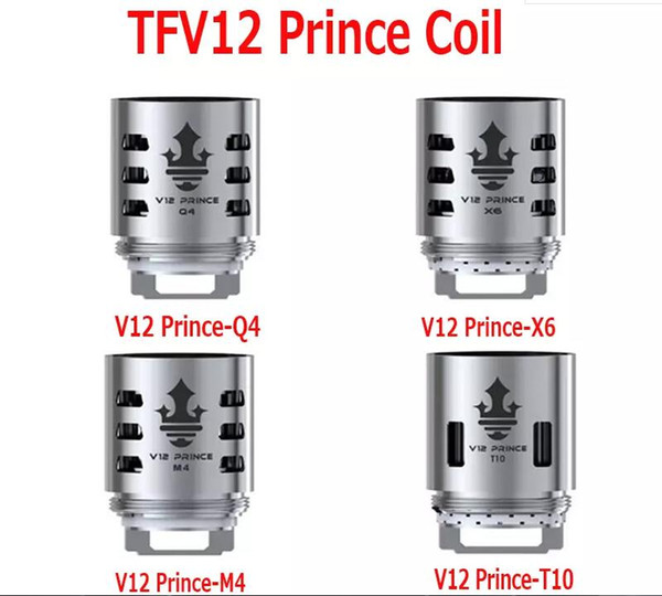 TFV12 Prince Coils Cloud Beast Tank Core head V12 prince-Q4 M4 X6 T10 Mesh Coils China Cheap Wholesale