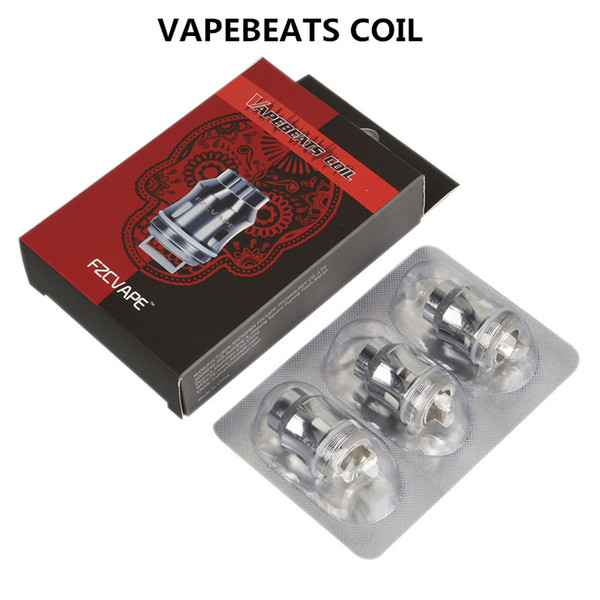 FZCVAPE VAPEBEATS Tank Coil Head Replacement Dual Mesh Triple Mesh Vape Core 100% Original Compatible with Freemax Mesh Pro