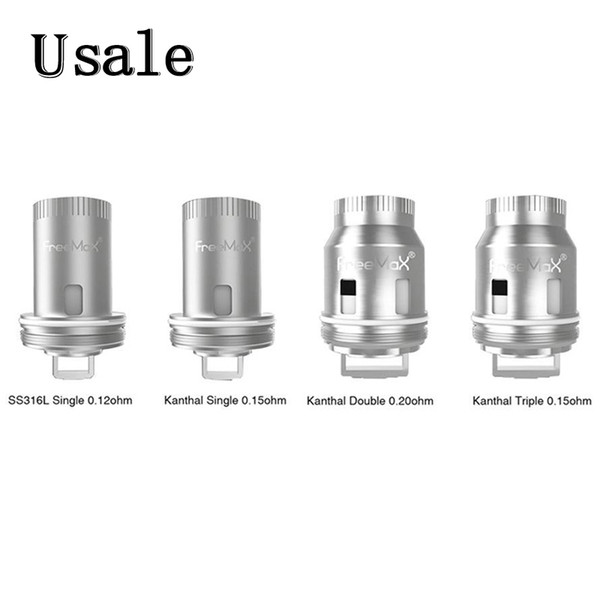 Freemax Mesh Pro Coil Head 0.15ohm Quad Mesh Coil 0.2ohm Double Single Triple SS316L Single Mesh Coils For M Pro Tank 100% Original