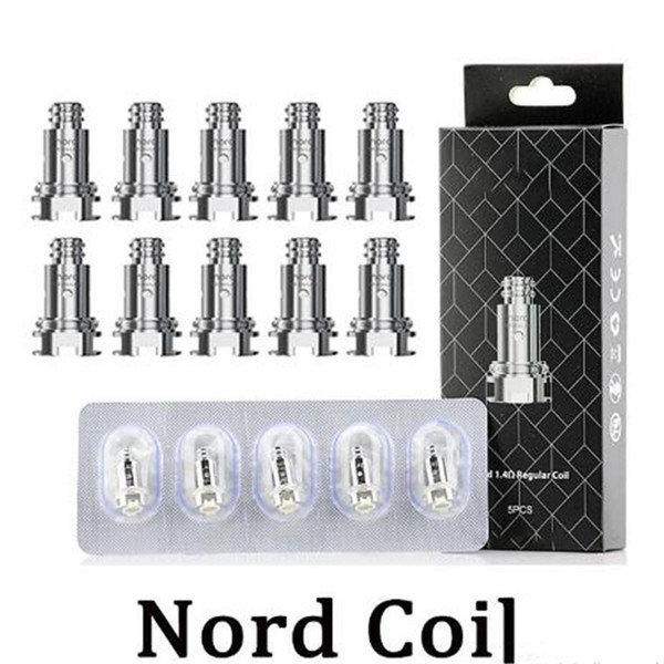 Smok Nord Replacement Coils Heads Regular 1.4ohm Mesh 0.6ohm Mesh-MTL 0.8ohm Ceramic 1.4 ohm Coils Heads for Nord Kit