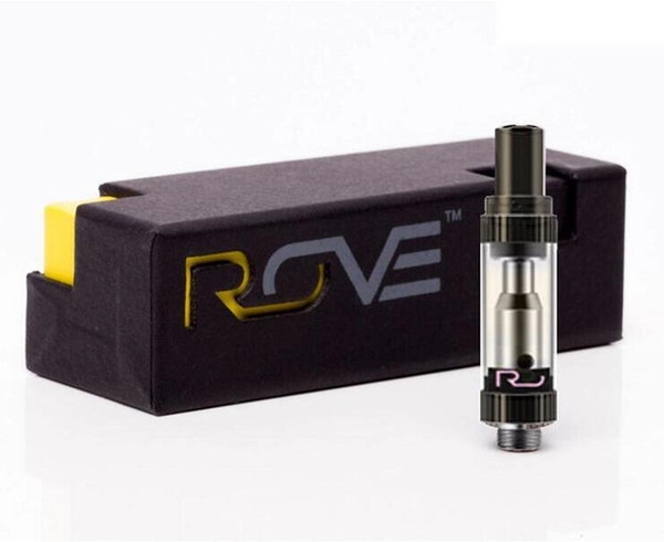 12 Flavors For Option Rove Vape Cartridges Pyrex Glass Vape Pen 1.0ml Ceramic Coil Vs Kingpen Smart Dank Cart