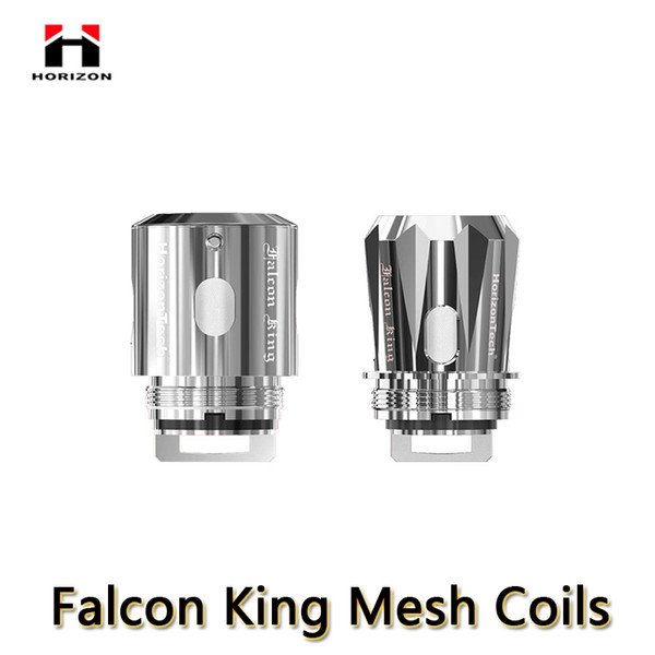 Falcon King Mesh Coils M1 + 0.16ohm M-Dual 0.38ohm King Replacement Cores for Horizon Falcon SubOhm Tank Atomizers 3pcs/pack 100% Authentic