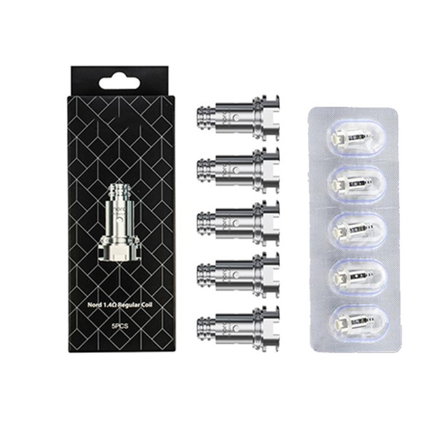 Nord Replacement Coils Head Parts 1.4ohm Ceramic Coil 0.6ohm Mesh Stainless 1.4ohm Regular For Nord Pod Kit