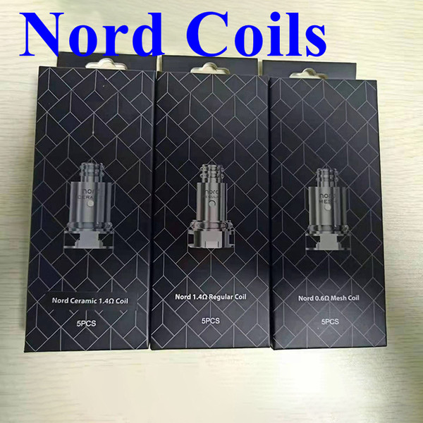 Nord Replacement Coils Heads Regular 1.4ohm Mesh 0.6ohm Ceramic 1.4ohm Coil Heads for Nord Pod Kit Vape