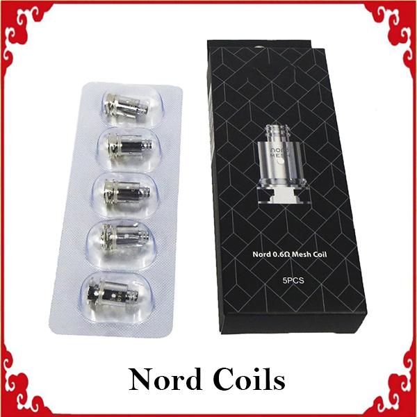 Nord Coils Replacement Heads Regular 1.4ohm Mesh 0.6ohm Mesh-MTL 0.8ohm Ceramic 1.4 ohm Coils Heads for Nord Kit 0266261-1