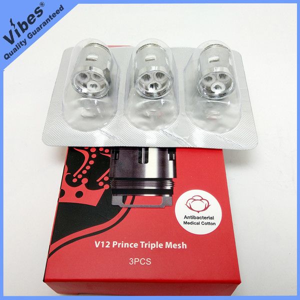 TFV12 Prince Cloud Beast Atomizer Tank Coil Head Replacement Triple Dual Max Mesh Coil T10 X6 Q4 M4 Coil Head