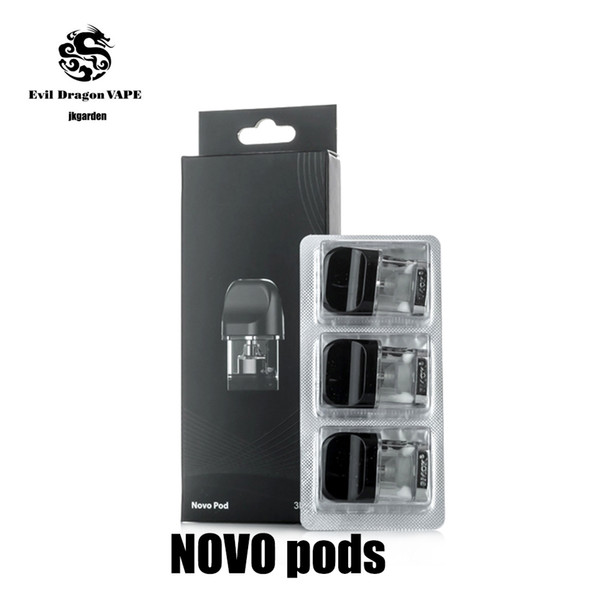 Novo pod Kit Vape Cartridges Replacement 2ml Refillable Empty Pods Cartridge for Novo pod vape pen kit