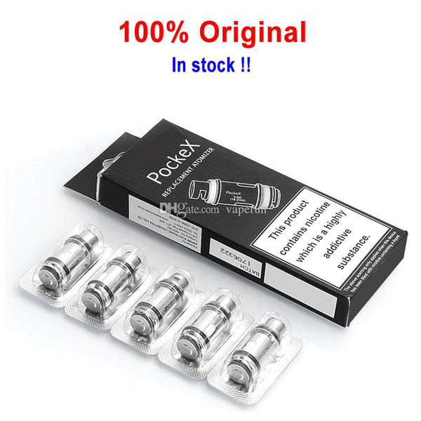 PockeX Coil 0.6ohm 1.2ohm Nautilus X U-Tech Coils 1.5ohm 1.8ohm For Nautilus X Atomizer Pocke X Kit 100% Original