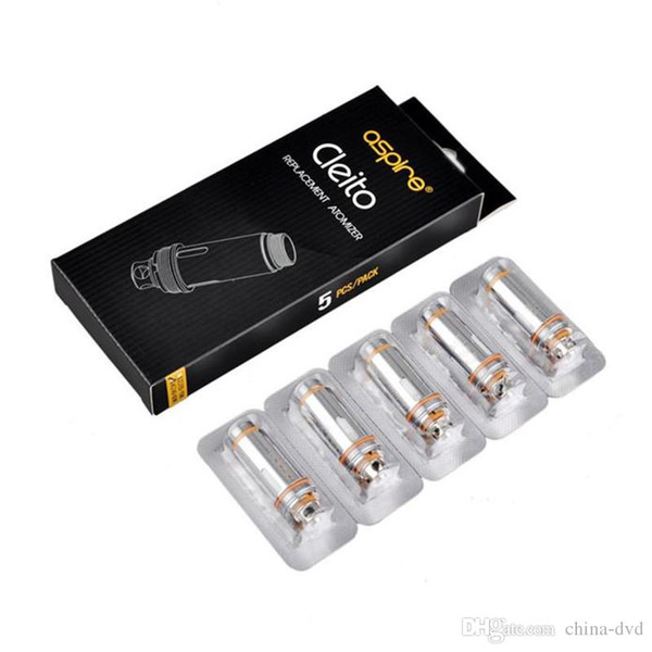 Aspire Cleito Coils Head 0.2ohm 0.27ohm 0.4ohm Mesh 0.15ohm Replacement Vape Core for Cleito Atomizers Tank 100% Original