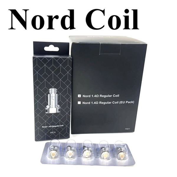 Nord Replacement Coils Heads Regular 1.4ohm Mesh 0.6ohm Ceramic 1.4ohm Coil Heads for Nord Pod Kit Vape High Quality