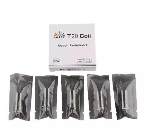 Authentic Innokin Endura T20 Coil Replacement coil 1.5ohm organic cotton coil for Innokin Endura T20 Kit and Prism T20 Tank 5pcs pack