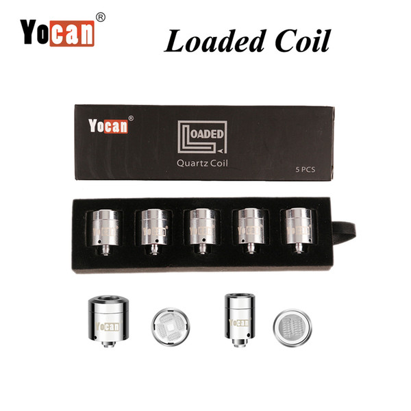 100% Yocan Loaded Coil Quartz Dual Coil/Quad Coil For Yocan Loaded Kits 5pcs a pack