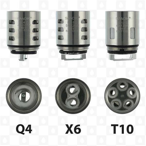 TFV12 Prince Cloud Beast Coil Head Replacement Mesh Strip V12 Q4 X6 T10 M4 Coils Massive Vapor Vape Core Tank