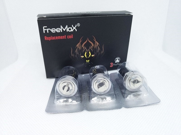 100% Authentic Freemax Mesh Pro Replacement SS316L Single Dual Double Triple Quad Mesh Coils Cores For Mesh Fireluke Pro Tank Atomizer