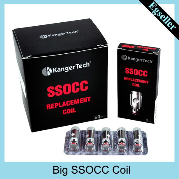 Kanger SSOCC Vertical OCC Coil 0.5ohm o.15onhm Big Size Organic Cotton Coil Fit KangerTech TopTank nano Topbox mini Subvod Kit 0266091-1