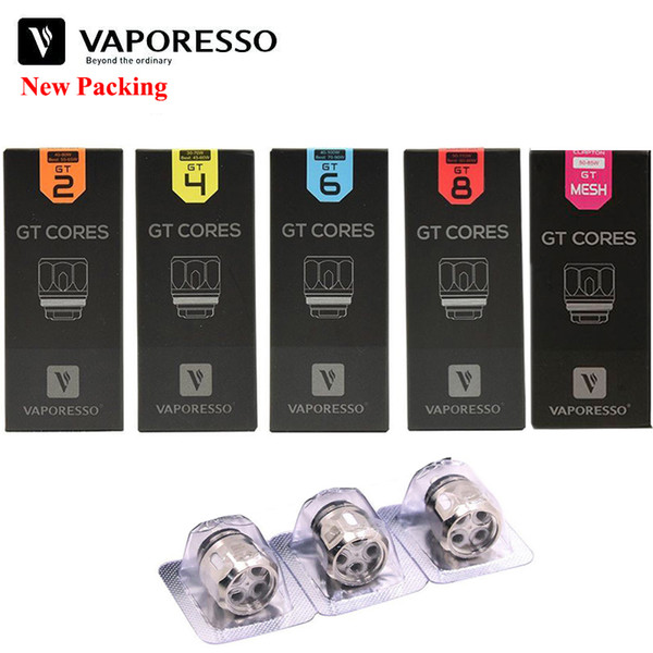 Vaporesso GT cores NRG Coil Head GT2 GT4 GT6 GT8 GT Mesh 0.18ohm 0.3ohm 0.5ohm Core Replacement Coils For Revenger Kit DHL