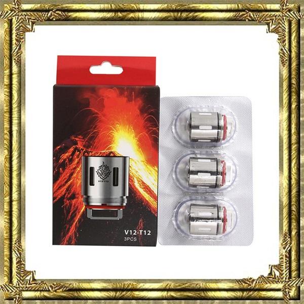 TFV12 V12-T12 V12-X4 V12-Q4 T6 Replacement Coils Prince Tank Atomizer Rebuildable core Head 0.12ohm 0.15ohm Quadruple Coil e cigarette