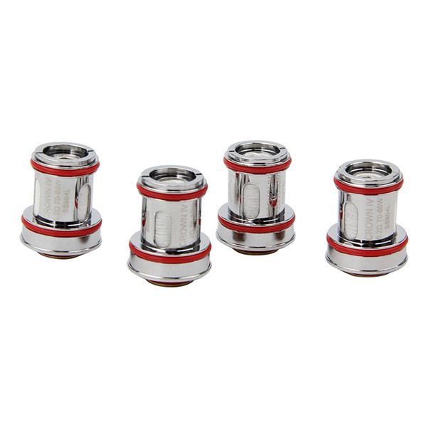 Uwell Crown 4 Coil Head Dual SS904L 0.2ohm 0.4ohm 0.23Ohm Replacement Coils For Original IV Tank Atomizer 100% Genuine