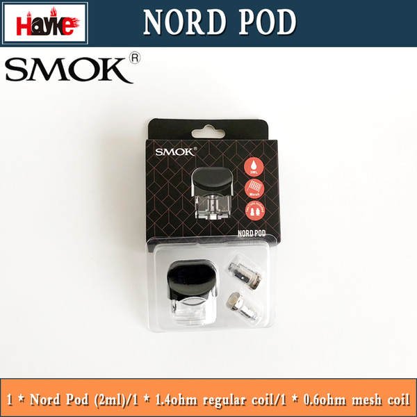 SMOK NORD KIT Pod Atomizer 3ml Capacity Replacement for Nord Cartridges 100% Original